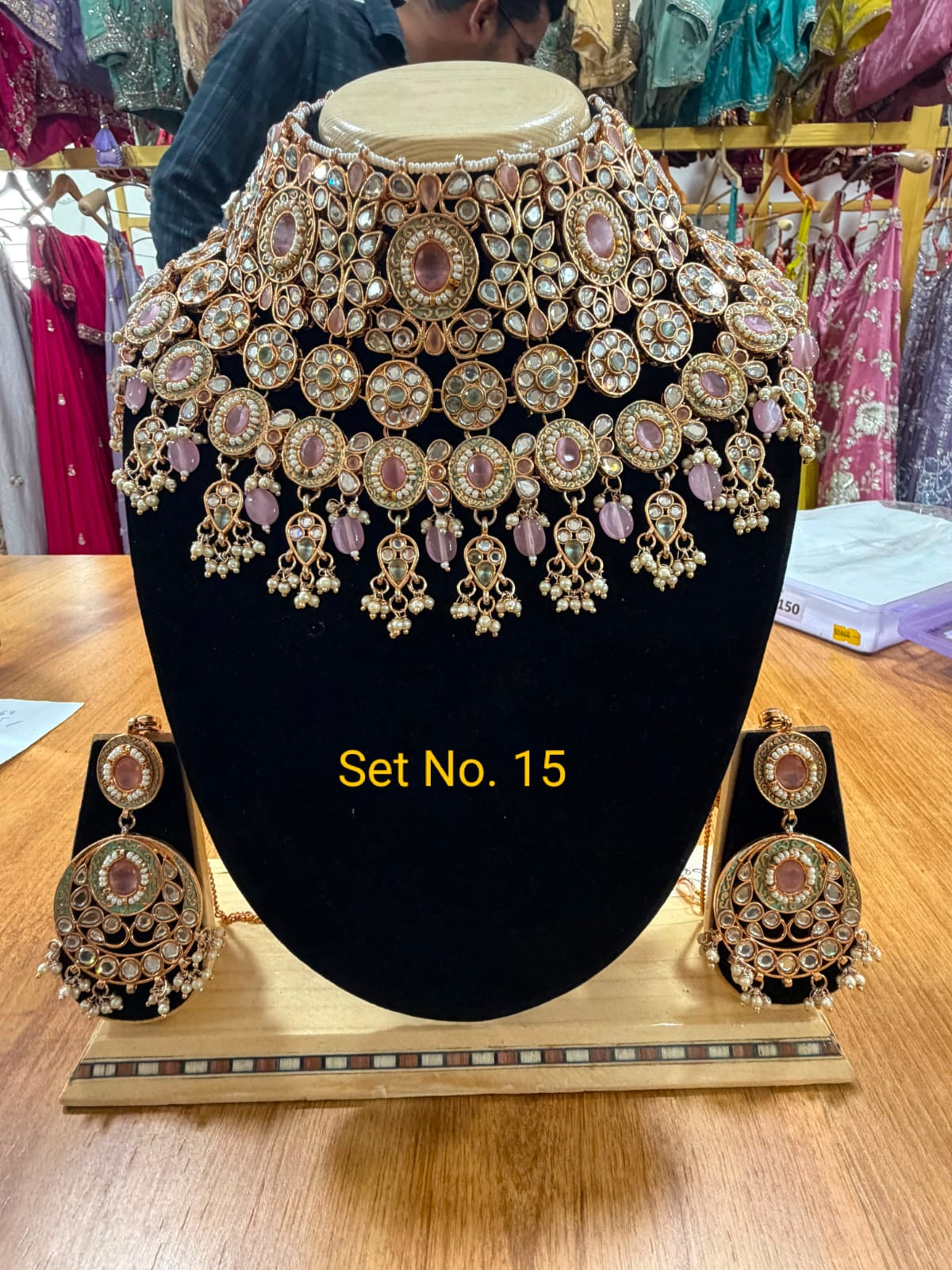 Royal Kundan Bridal Jewellery Set no - 15