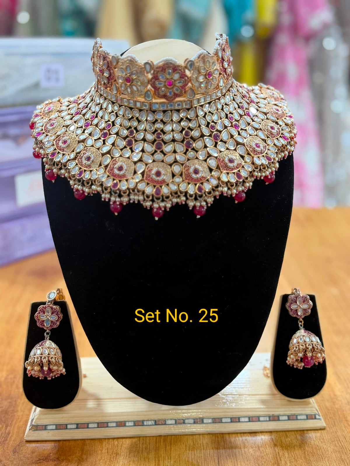 Royal Kundan Bridal Jewellery Set – Set No. 25 – NS Bridal & Groom Collection