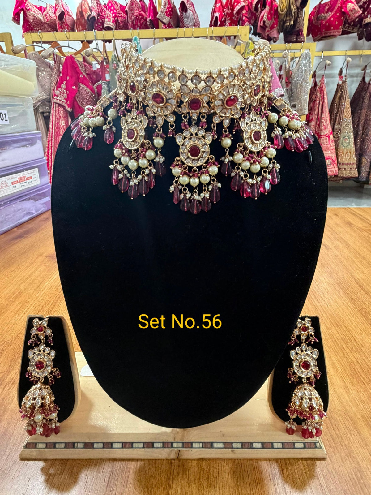 Royal Kundan Bridal Jewellery Set – Set No. 56 – NS Bridal & Groom Collection