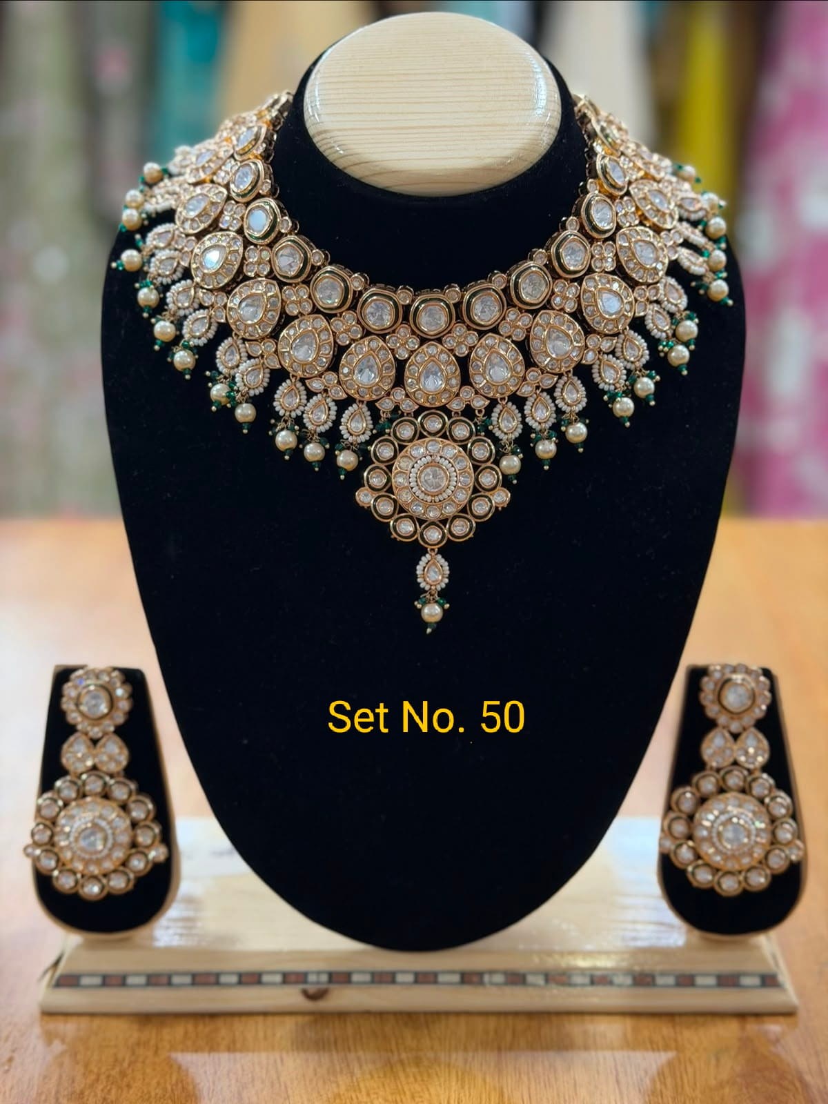 Royal Kundan Bridal Jewellery Set – Set No. 50 – NS Bridal & Groom Collection