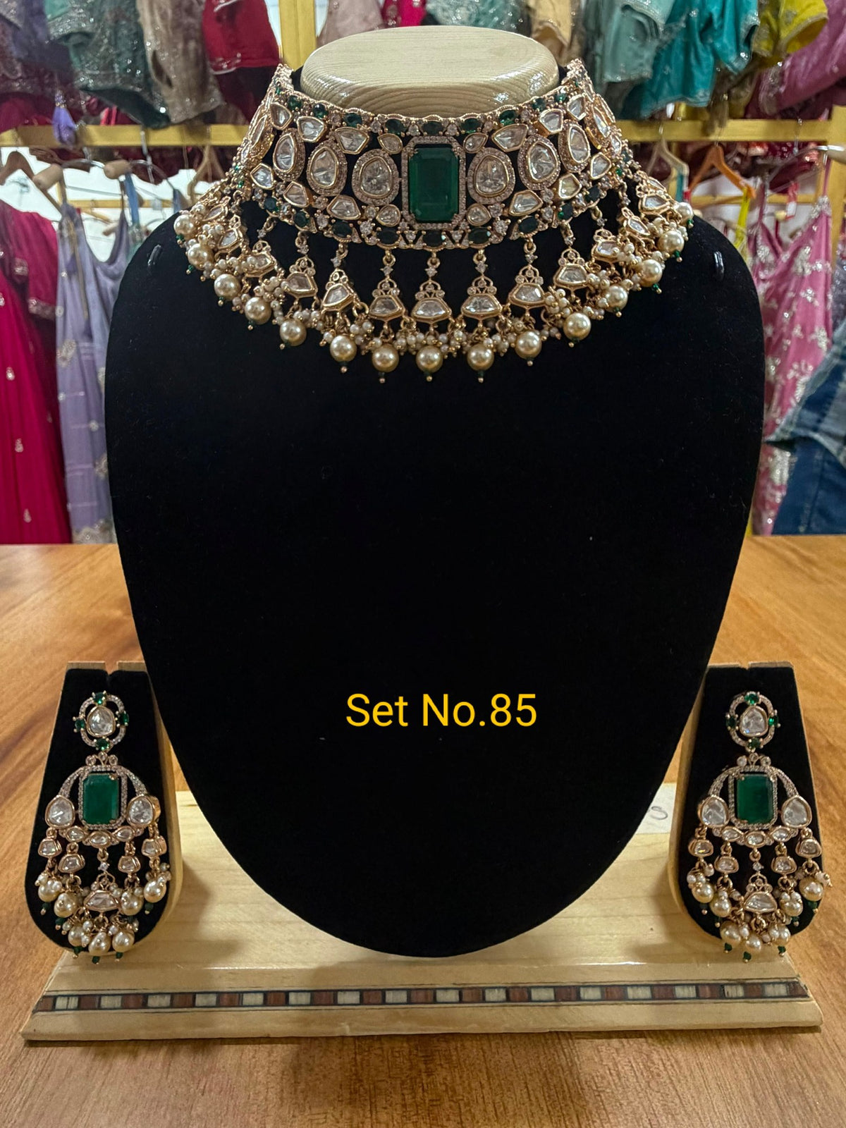 Royal Kundan Bridal Jewellery Set – Set No. 85 – NS Bridal & Groom Collection