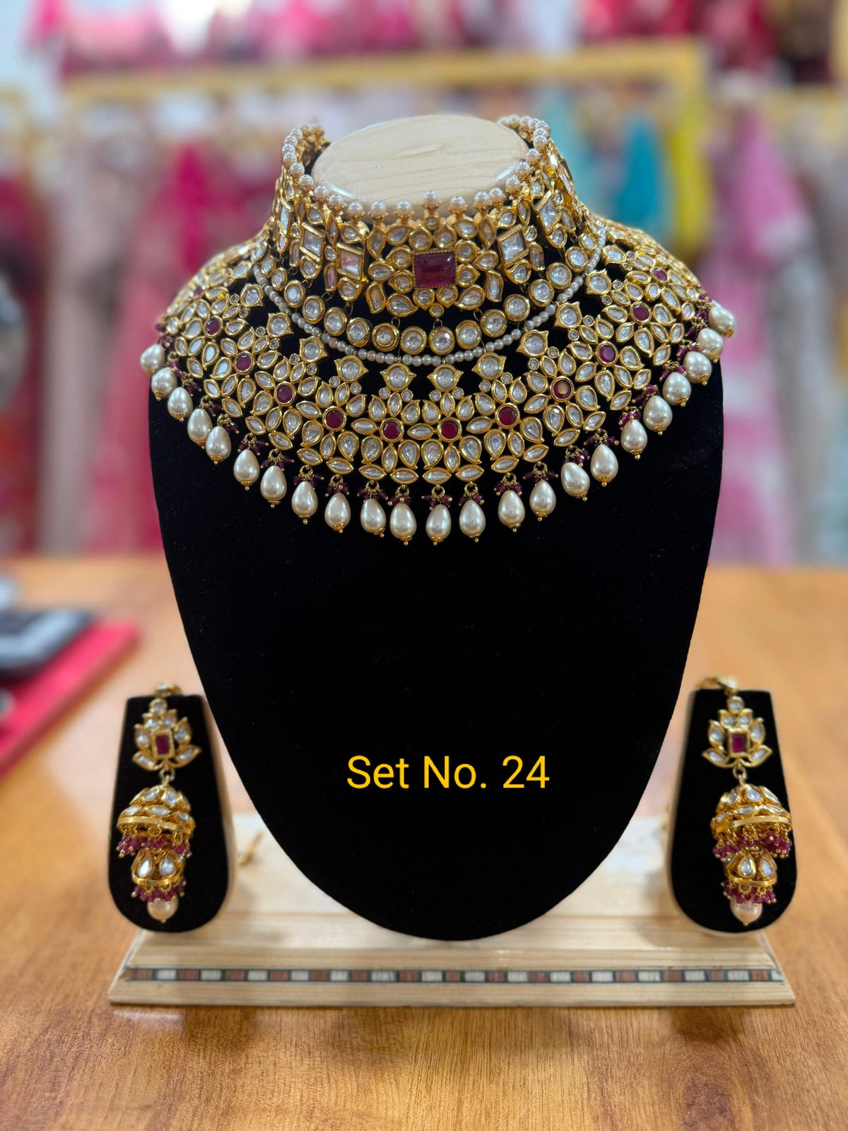 Royal Kundan Bridal Jewellery Set – Set No. 24 – NS Bridal & Groom Collection
