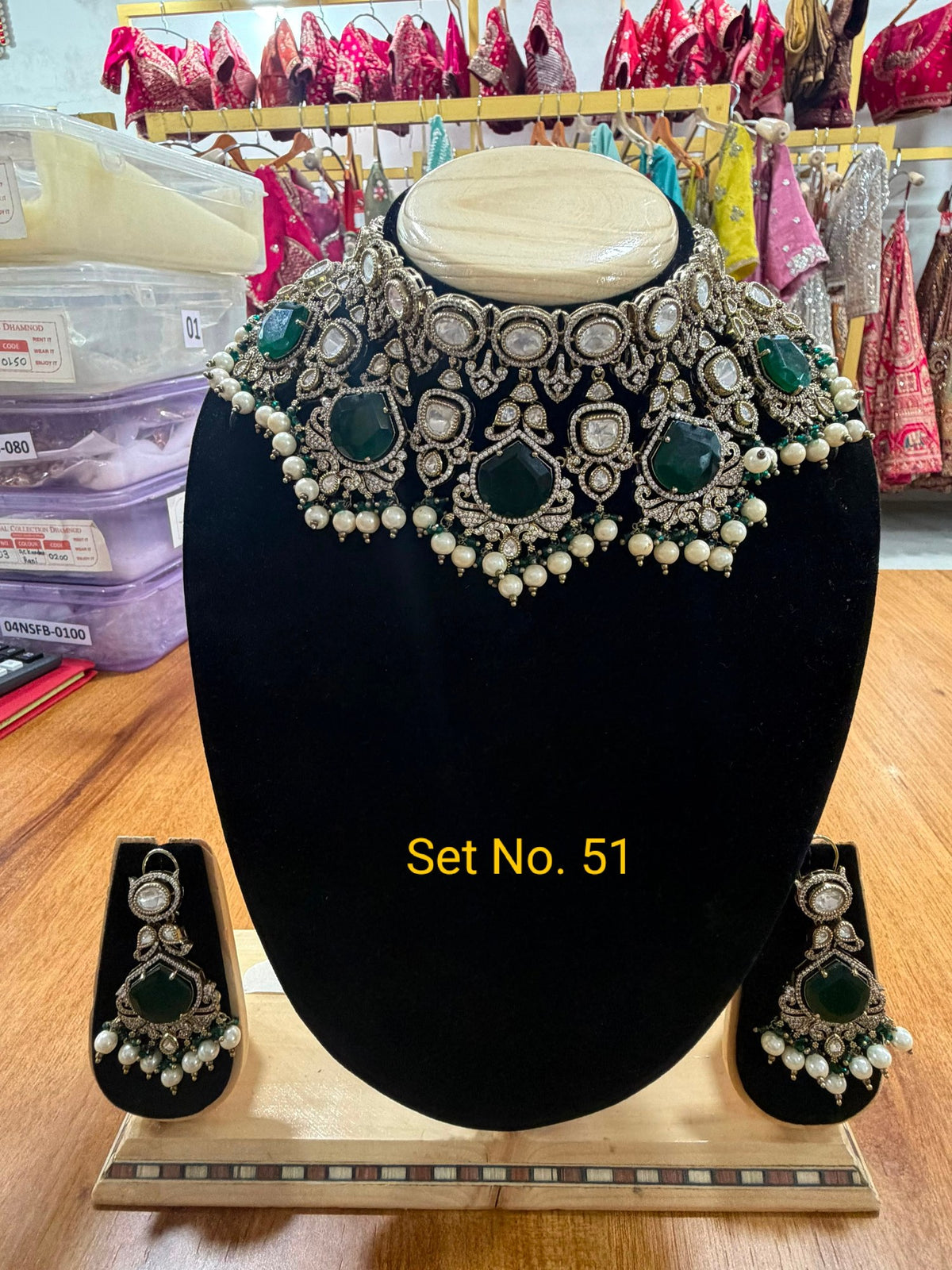 Royal Kundan Bridal Jewellery Set – Set No. 51 – NS Bridal & Groom Collection