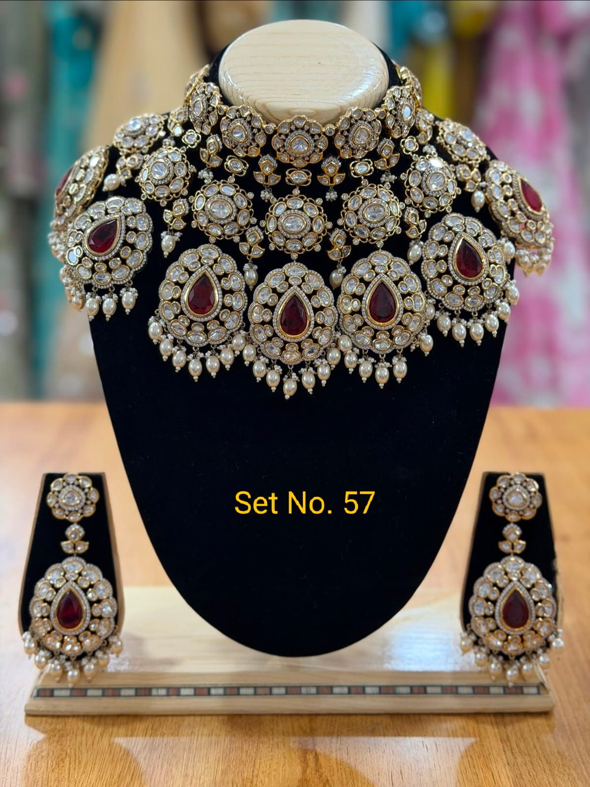 Royal Kundan Bridal Jewellery Set – Set No. 57 – NS Bridal & Groom Collection