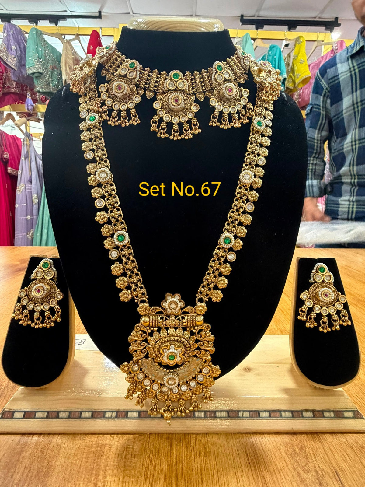 Royal Kundan Bridal Jewellery Set – Set No. 67 – NS Bridal & Groom Collection