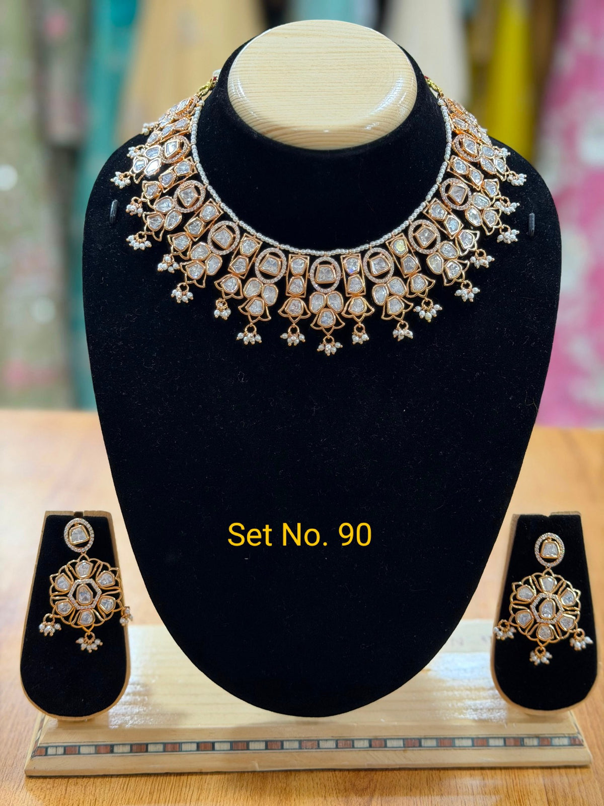 Royal Kundan Bridal Jewellery Set – Set No. 90 – NS Bridal & Groom Collection