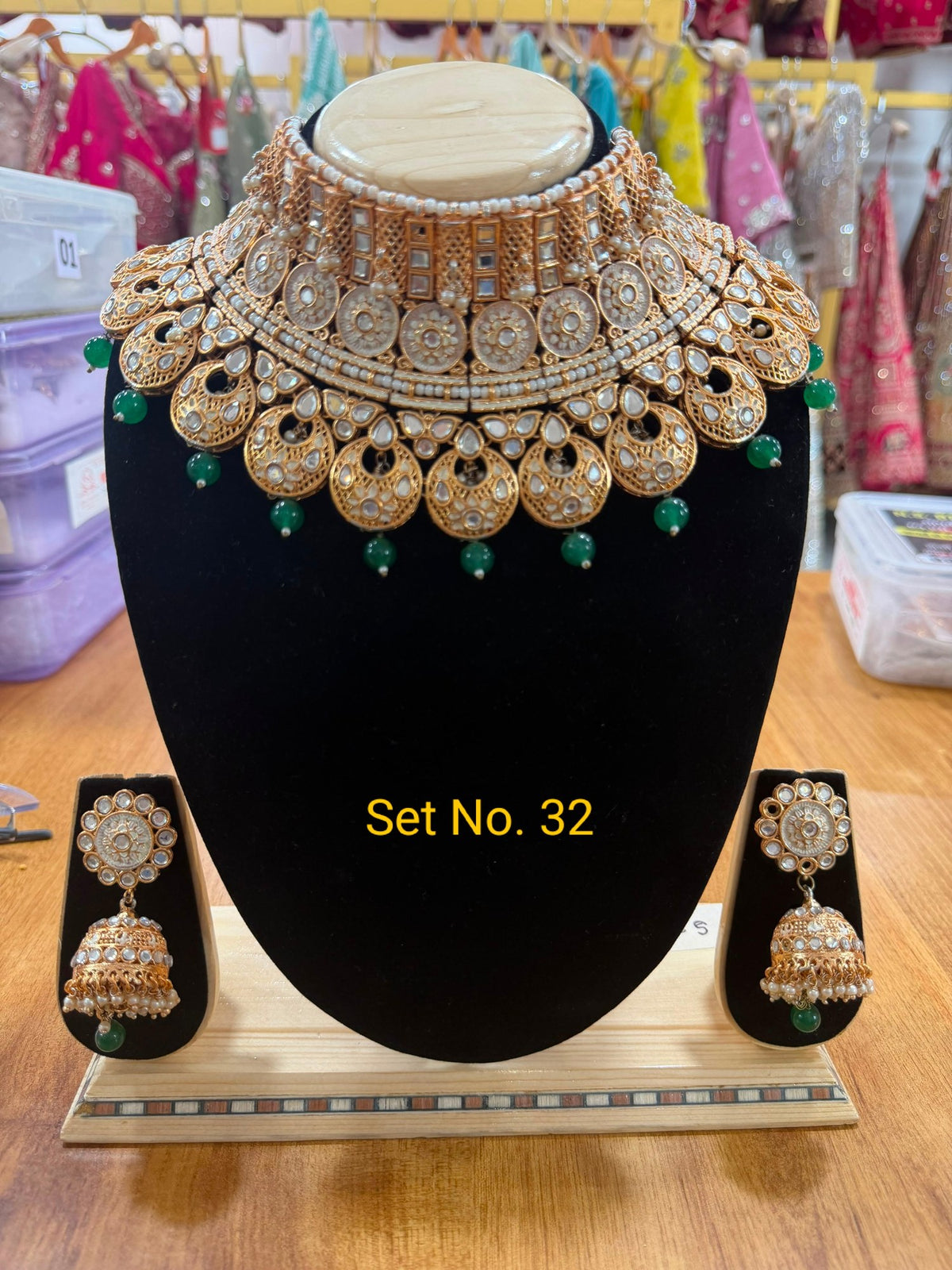 Royal Kundan Bridal Jewellery Set – Set No. 32 – NS Bridal & Groom Collection