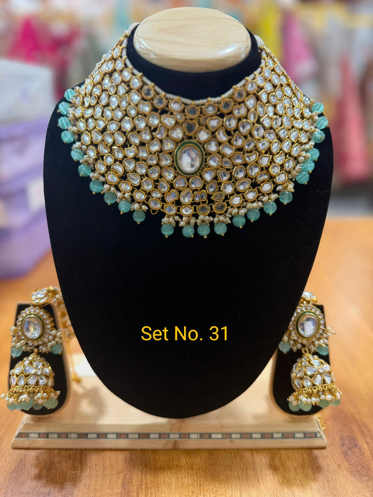 Royal Kundan Bridal Jewellery Set – Set No. 31 – NS Bridal & Groom Collection