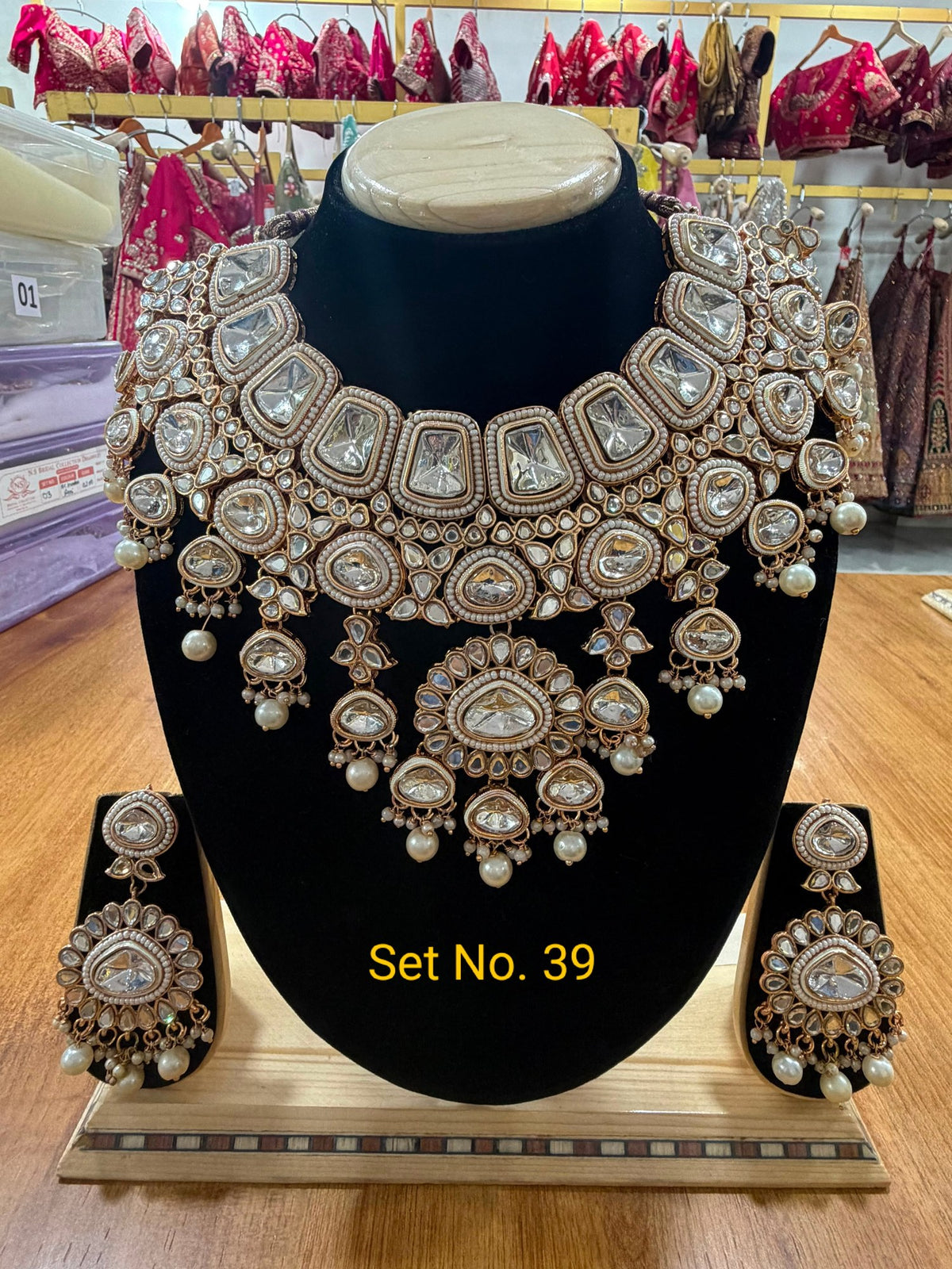 Royal Kundan Bridal Jewellery Set – Set No. 39 – NS Bridal & Groom Collection