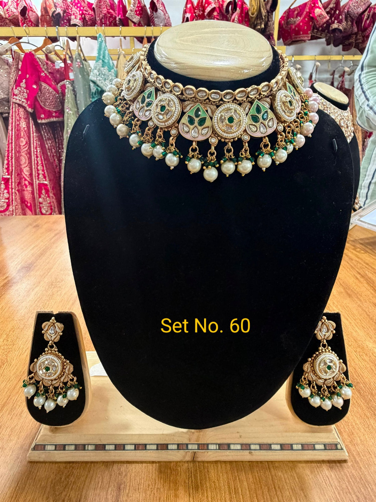 Royal Kundan Bridal Jewellery Set – Set No. 60 – NS Bridal & Groom Collection