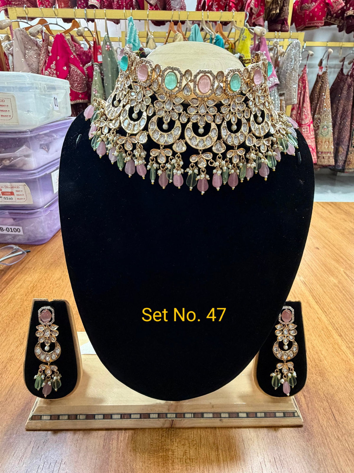 Royal Kundan Bridal Jewellery Set – Set No. 47 – NS Bridal & Groom Collection