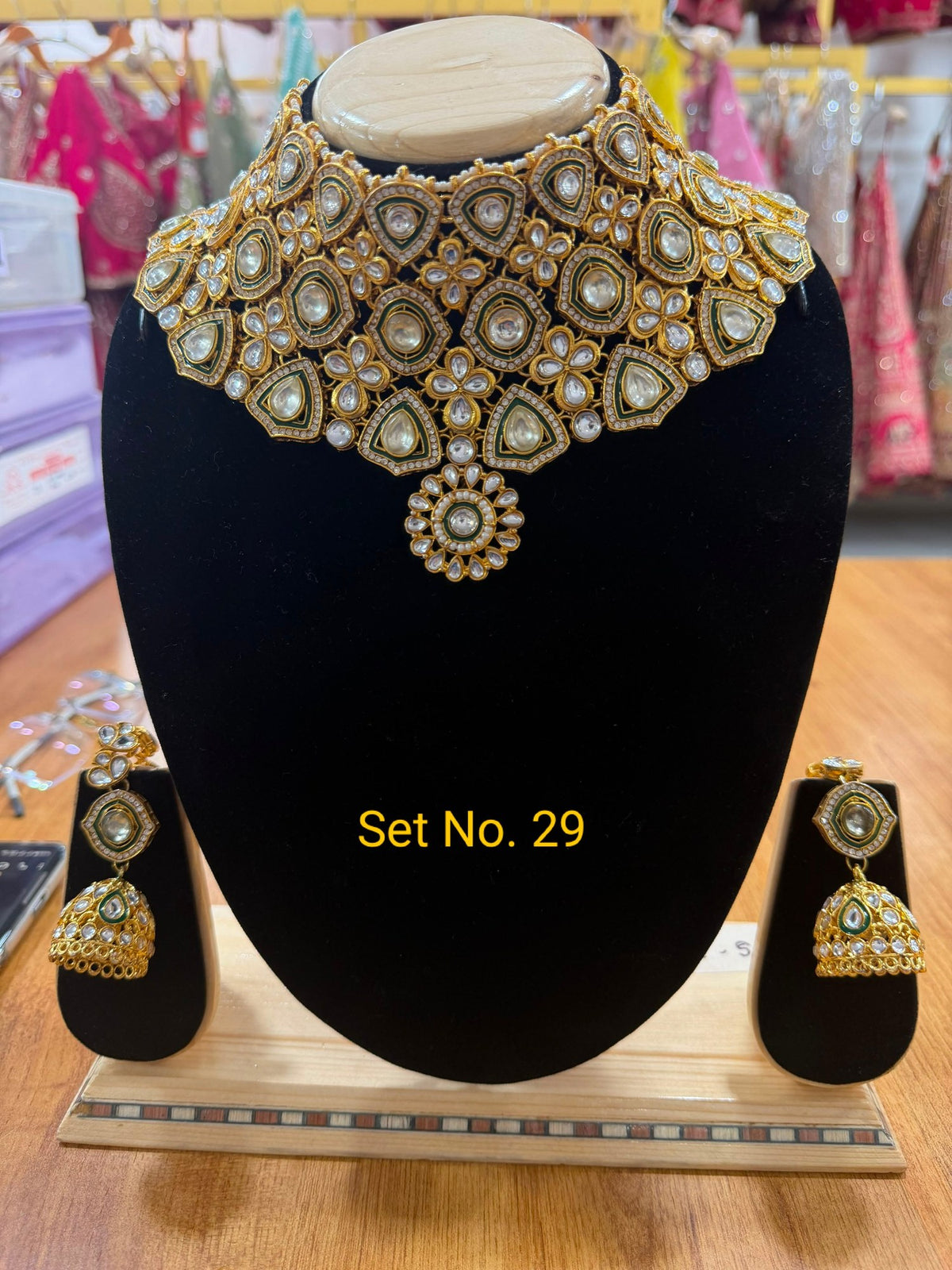 Royal Kundan Bridal Jewellery Set – Set No. 29 – NS Bridal & Groom Collection