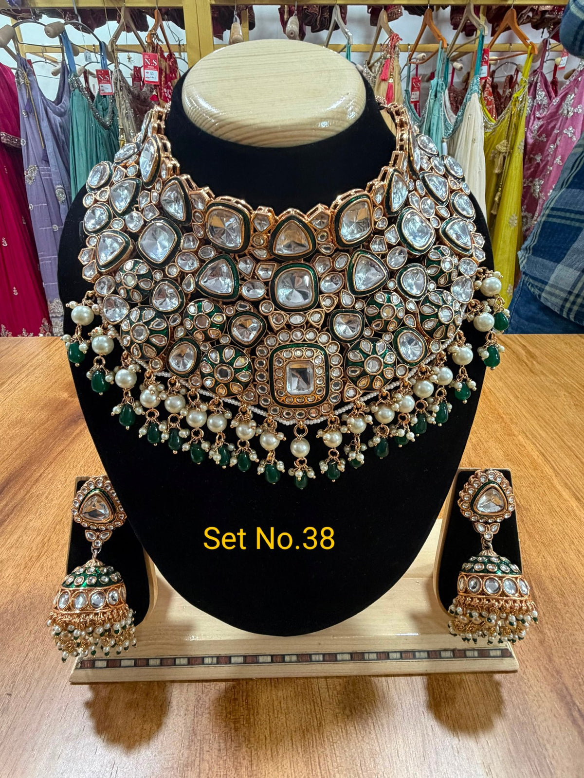 Royal Kundan Bridal Jewellery Set – Set No. 38 – NS Bridal & Groom Collection