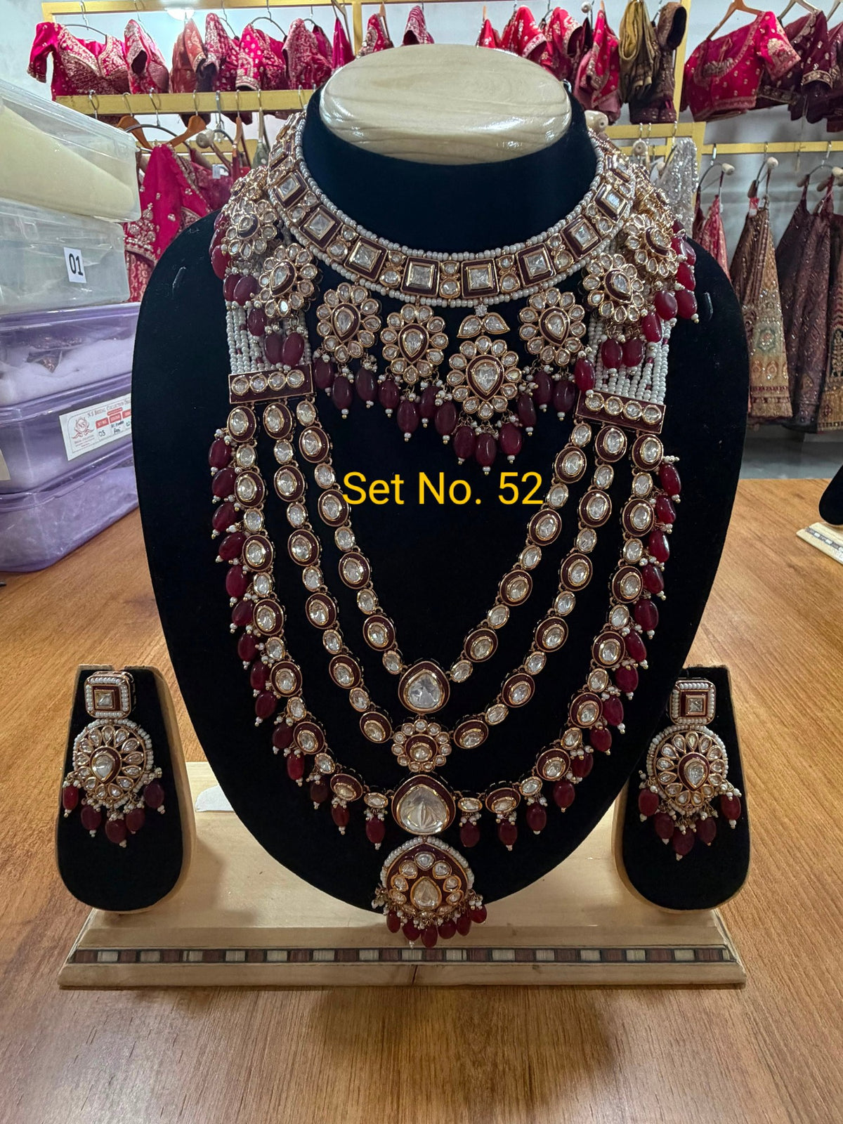 Royal Kundan Bridal Jewellery Set – Set No. 52 – NS Bridal & Groom Collection