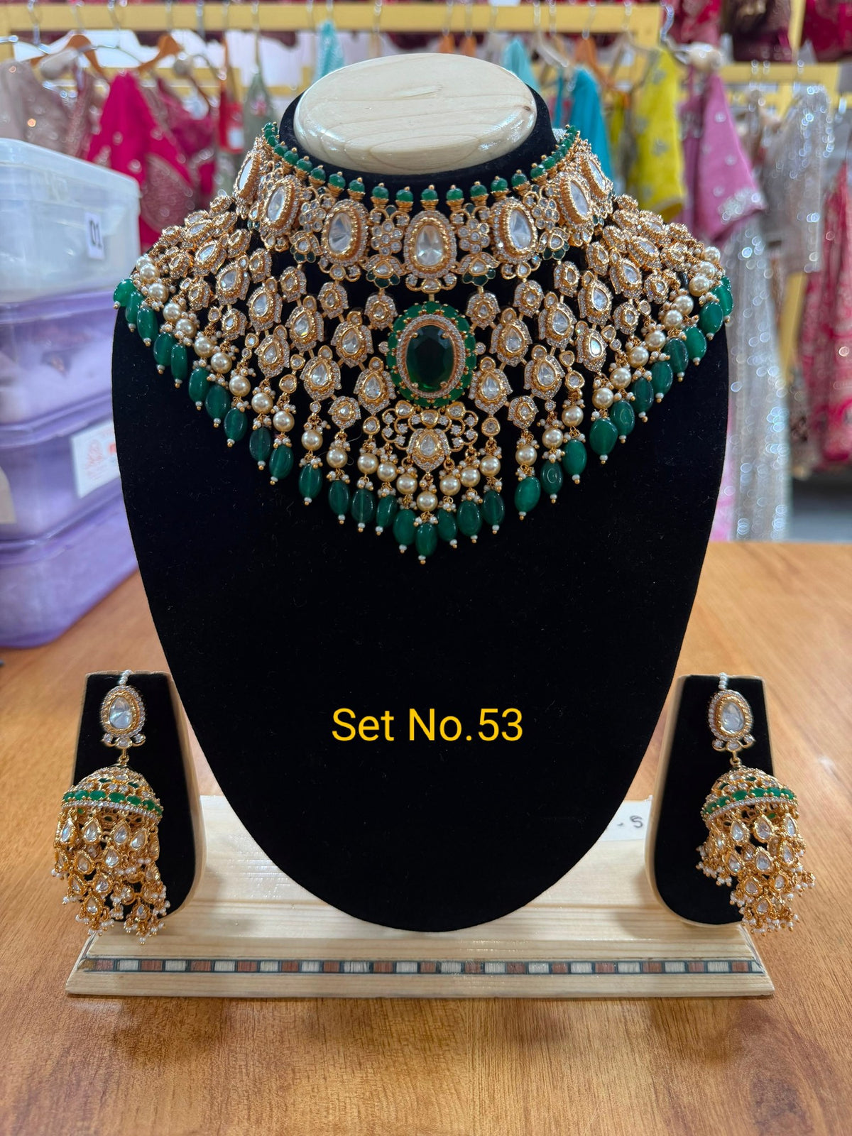 Royal Kundan Bridal Jewellery Set – Set No. 53 – NS Bridal & Groom Collection