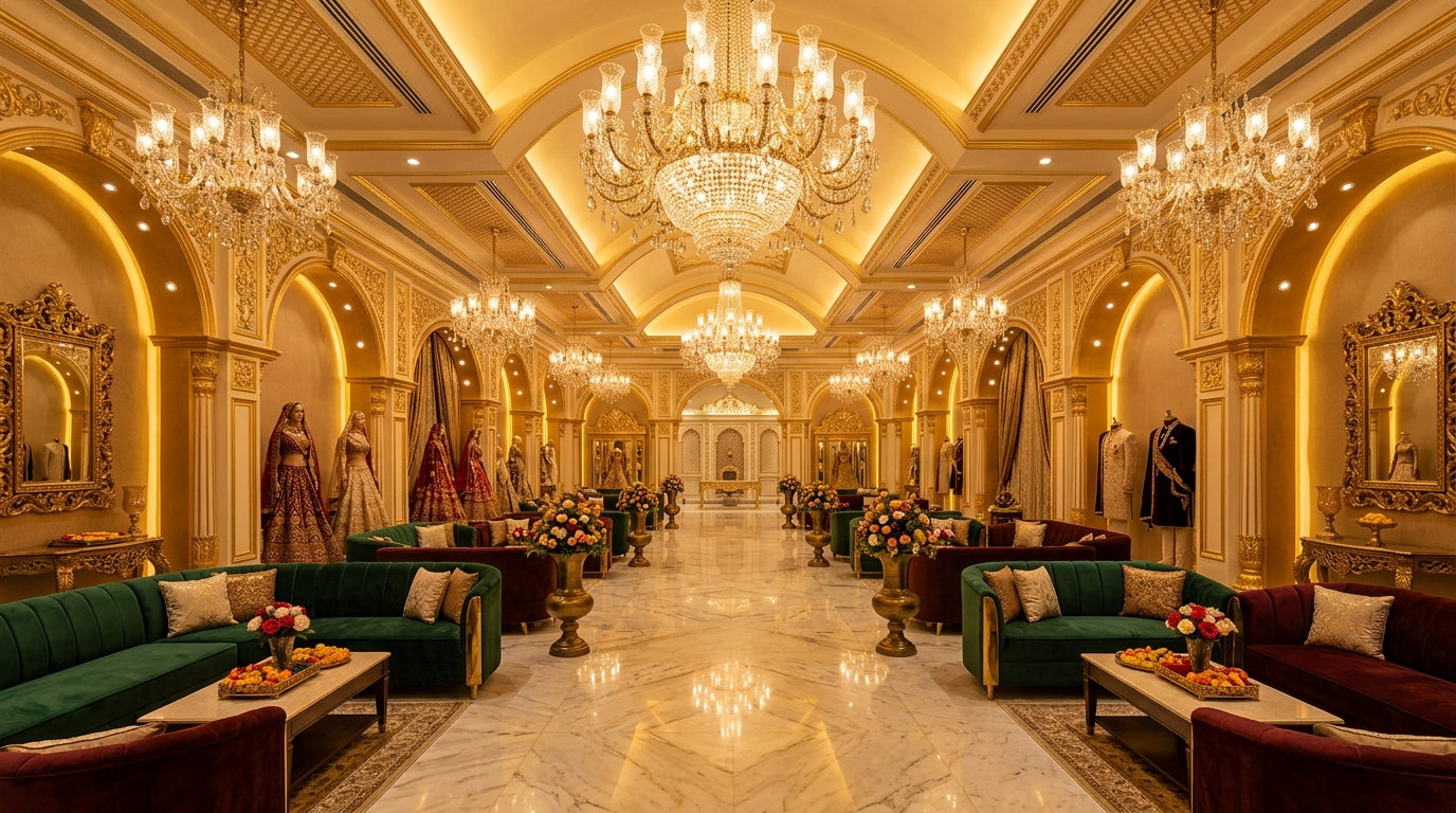 NS Bridal and Groom Flagship Showroom Dhamnod